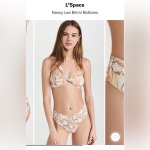 L*Space Nancy Lee Bikini Top and Bottoms Size M